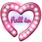 fall in love android application logo